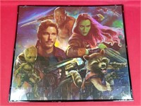 Framed Guardians of the Galaxy Puzzle
