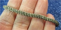 sterling silver mesh bracelet