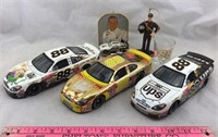 3 Die-cast NASCAR Cars and More