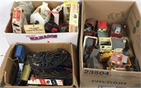 Large Assortment of Model Train Accessories