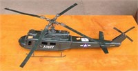 Metal Army Helicopter