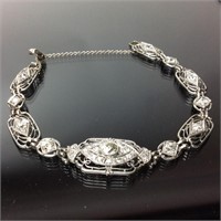 14kt White Gold Bracelet 2.47 Ctw