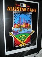 2006 All Star Game Poster 26 x 33"-MLB-Burton
