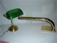 Brass Desk Lamps 2 Pcs 1 Lot