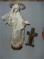 Madonna 24 Inch-Cross Stand 2 Pcs 1 Lot