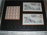 Millenium Celebration 15 x 17"-Post Office Stamps