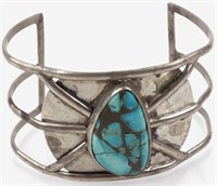 Jewelry Sterling Silver Turquoise Bracelet