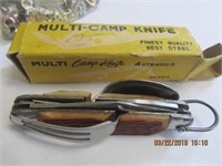 Multi-Camp Knife w/Box