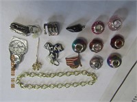 Misc. Jewelry Lot-Beads & Charms