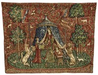 LADY AND THE UNICORN TAPESTRY, "A MON SEUL DESIR"