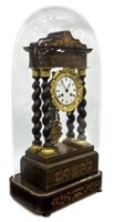 NAPOLEON III VINCENTI & CIE DOMED PORTICO CLOCK