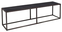 CONTEMPORARY INDUSTRIAL IRON COFFEE TABLE