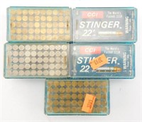 Lot #86 - (500 rds) of CCI Stinger .22 cal LR