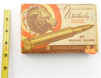 Lot #84 - (1) vintage box of Weatherby Ultra