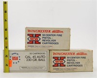 Lot #110 - (3) boxes of Winchester 230 grain