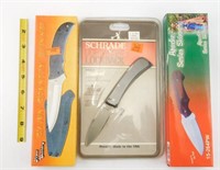 Lot #68 - (3) knives all (nib): Frost Cajun