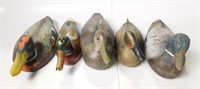 Lot #47 - (5) Decoys: Vintage General Fibre