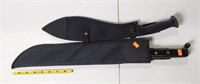 Lot #54 - Kukhri Commando M48 Machete in sheath