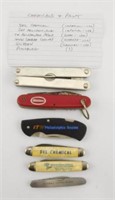 Lot #15 - (6) Chemicals/Paint Advertising Pen