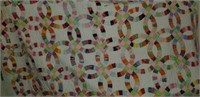 Double Wedding Ring Quilt Queen Size