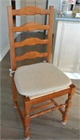 Six Ladderback Chairs