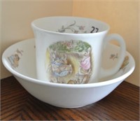 Beatrix Potter Royal Albert Mug & Bowl Set