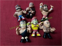 WWE Wrestlers Little Figurines