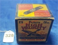 Peters High Velocity 28ga Ammo