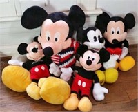 Stuffed Mickey Mouse Characters Dolls