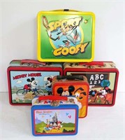 Disney Lunch Boxes (lot of 5)