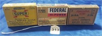 Federal, Remington, & Western 20ga Ammo