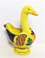 Fine Quimper Goose Planter