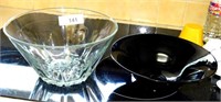 Glass Bowl/Black Bowl