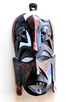 Zimbabwe Africa Mask Wood Carving
