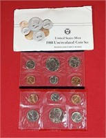 1988 Uncirculated Coin Set