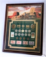 The Western Frontier Coin & Stamp Collection Decor
