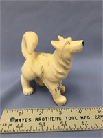 Fossilized ivory by Jim Bell husky dog, one of big