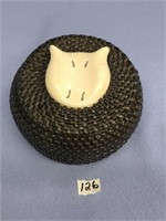 4" Baleen basket double seal, 2.75" tall by Carl H