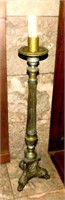 Metal Candle Stick (32")/Candle