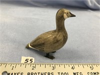 3.75" Ivory bird by Ted Mayac Sr. Canadian goose