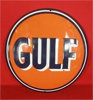 Gulf Round Button