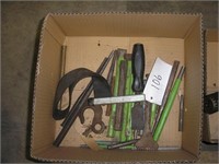 BOX OF CHISELS & PUNCHES