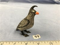 Unsigned ivory tufted puffin 3.5"