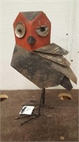 Large Metal Owl