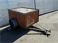 Small Older Inclosed Trailer- 6Ft Long X 4Ft Wide