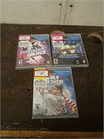 (3) PS3 Games- new