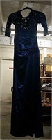 Miuscl Blue Formal Dress- Size Med- New with Tags