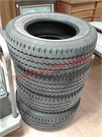 > Set of 4 Bridgestone tires LT265/70R17
