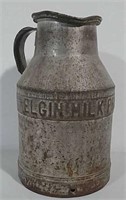 Elgin Milk Galvanized pitcher