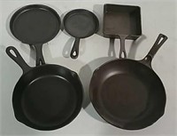 5 Cast iron pans